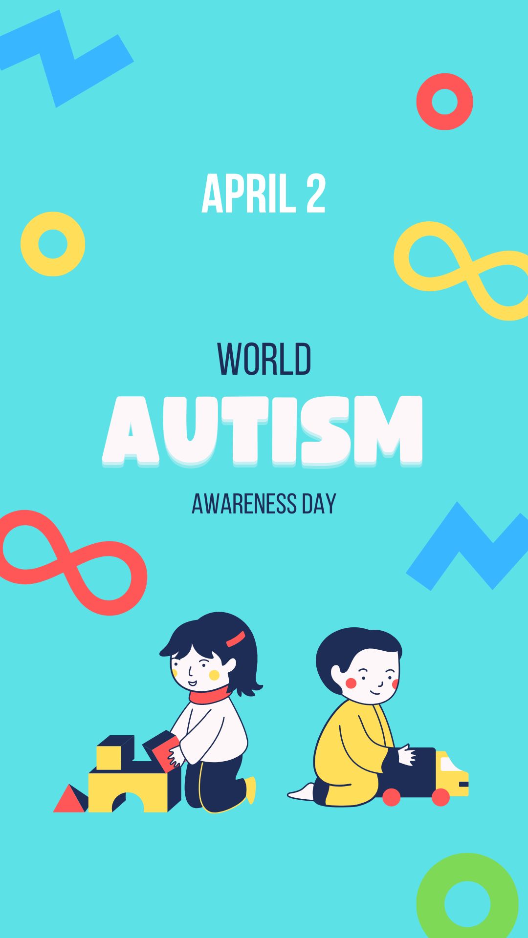 Plakat World Autism Day