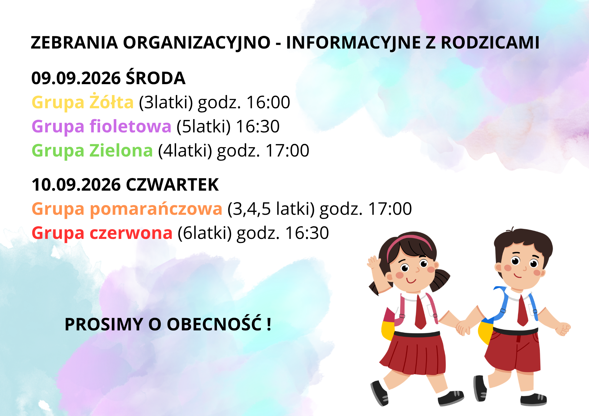 Zebrania daty