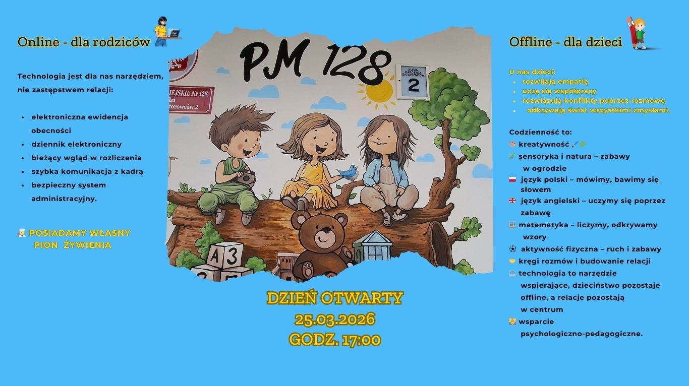 Informacja o dniach otwartych